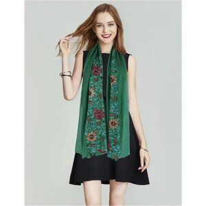 Stylish Scarves Lightweight Fashion Green